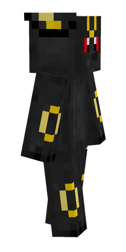 Black skin: body, right side render