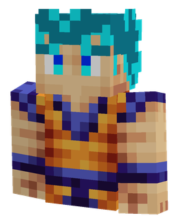 Blue skin: bust render