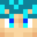 Blue skin: face render