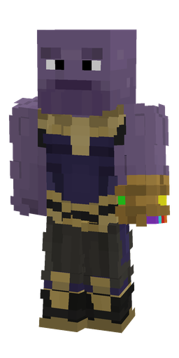 Black skin: body, front render