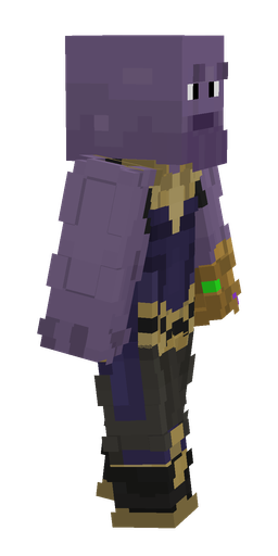 Black skin: body, right side render