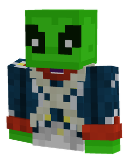 Black skin: bust render