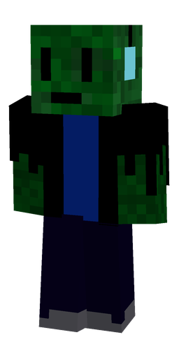 Black skin: body, front render