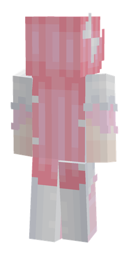 Blue skin: body, back render