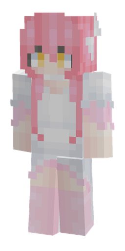 Blue skin: body, front render