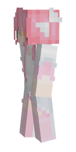 Blue skin: body, left side render