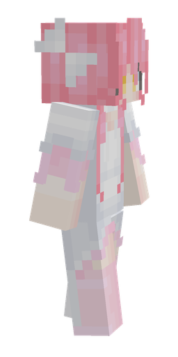 Blue skin: body, right side render