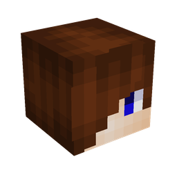 Brown skin: head render