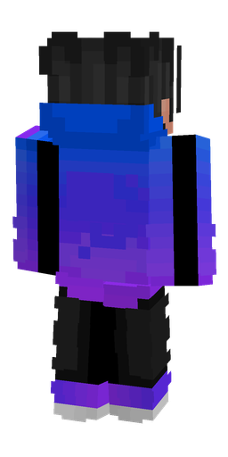 Black skin: body, back render