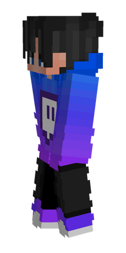 Black skin: body, left side render