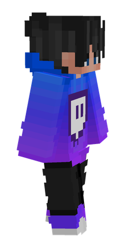 Black skin: body, right side render