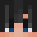 Black skin: face render