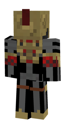 Brown skin: body, back render