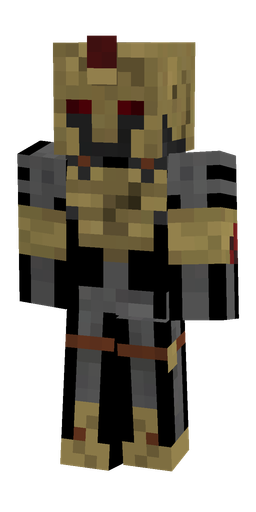 Brown skin: body, front render