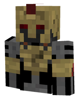 Brown skin: bust render