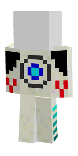 Classic skin: body, back render