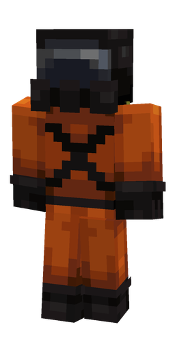 Black skin: body, front render