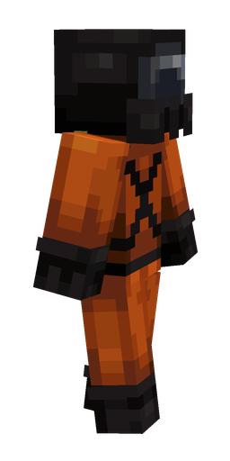Black skin: body, right side render