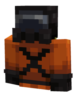 Black skin: bust render
