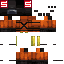 Black skin: raw texture render