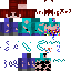 Blue skin: raw texture render