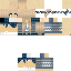 Blue skin: raw texture render