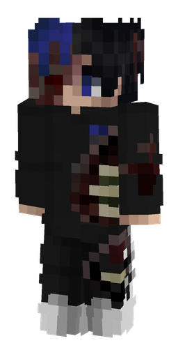 Black skin: body, front render