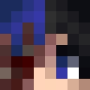 Black skin: face render