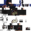 Black skin: raw texture render