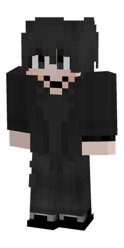 Black skin: body, front render