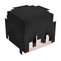 Black skin: head render