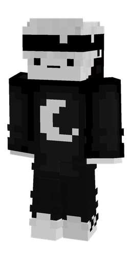 Black skin: body, front render