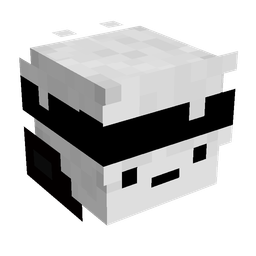Black skin: head render