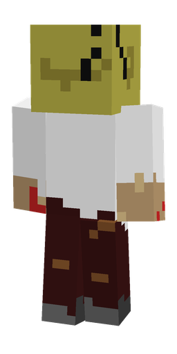 Classic skin: body, back render