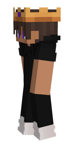 Black skin: body, left side render