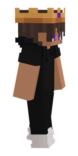 Black skin: body, right side render