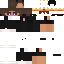 Black skin: raw texture render