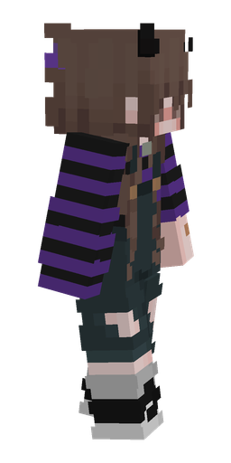 Black skin: body, right side render