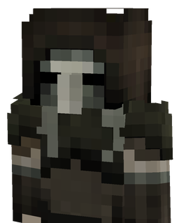 Black skin: bust render