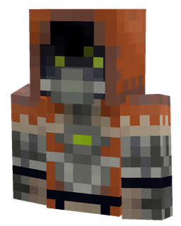 Black skin: bust render