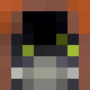 Black skin: face render