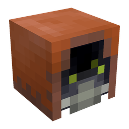 Black skin: head render