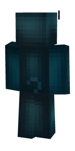 Black skin: body, back render