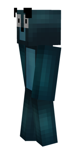 Black skin: body, left side render