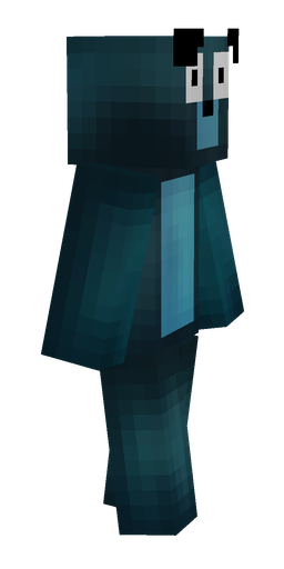 Black skin: body, right side render