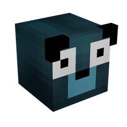 Black skin: head render