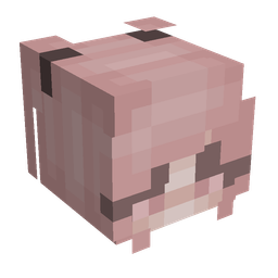 Black skin: head render