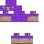 Classic skin: raw texture render