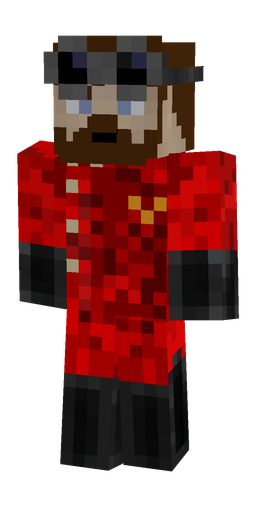 Black skin: body, front render