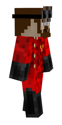 Black skin: body, right side render